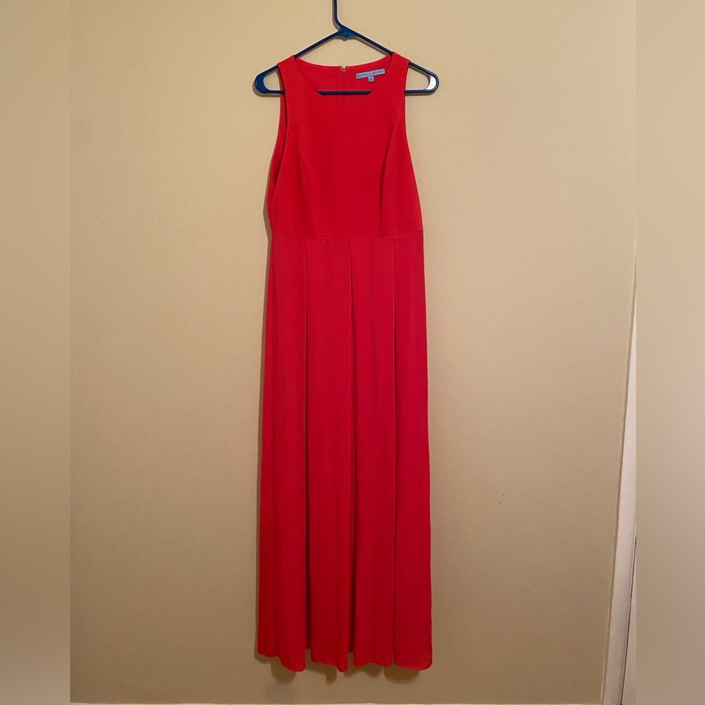 ANTONIO MELANI Hot Pink Sleeveless Maxi Dress